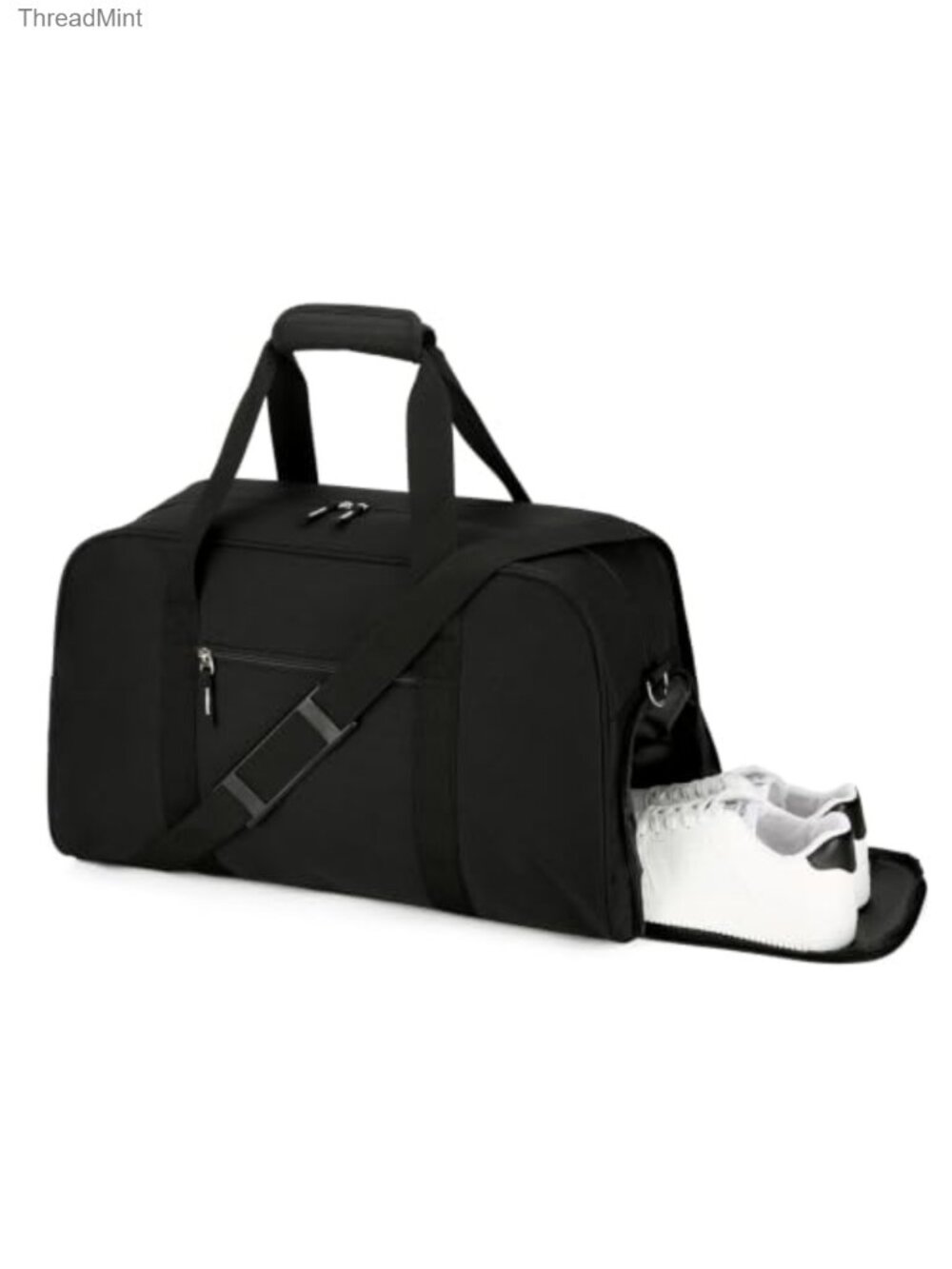 45L Gym Bag with Shoe Compartment, Water Resistant Polyester